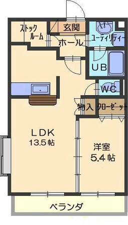 アヴニールの物件間取画像